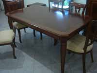 Table painted with kasia and loustropatina